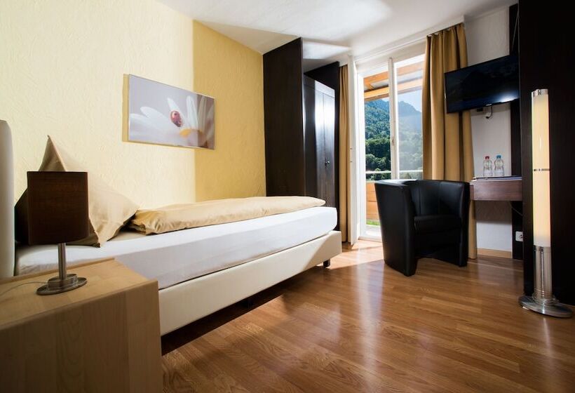 Standard Einzelzimmer mit Ausblick, Jungfrau