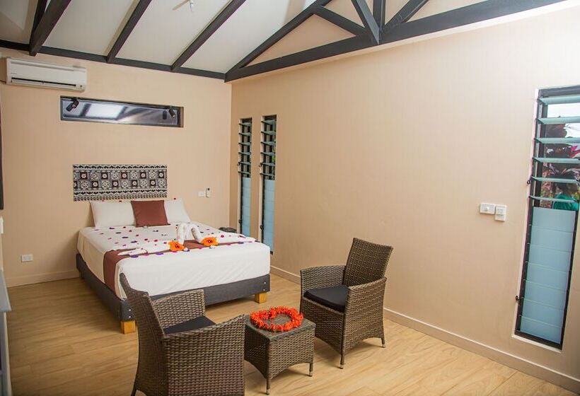 חדר דחוקס עם מיטת קינג, Seatiki Resort Fiji On Coast