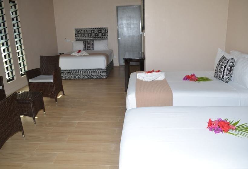 חדר משפחתי נוף להרים, Seatiki Resort Fiji On Coast