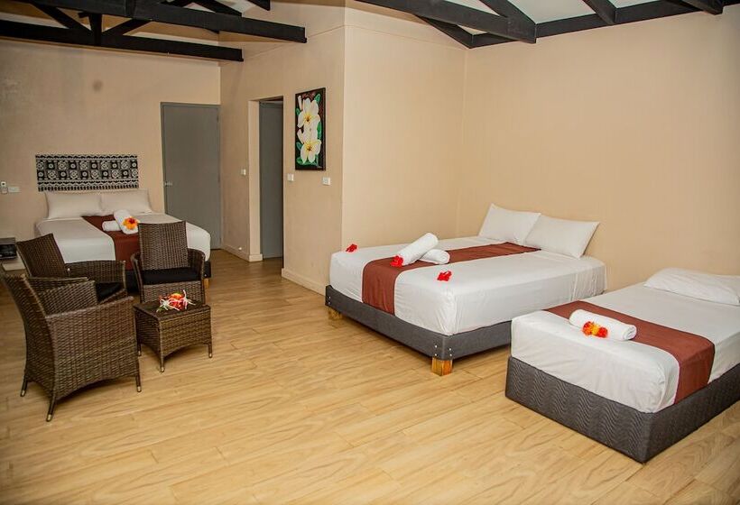 חדר משפחתי נוף להרים, Seatiki Resort Fiji On Coast