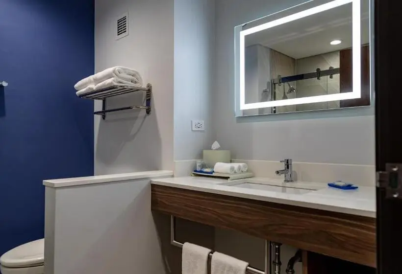 キングサイズベッドのスタンダードルーム, Holiday Inn Express & Suites Ensenada Centro, An Ihg