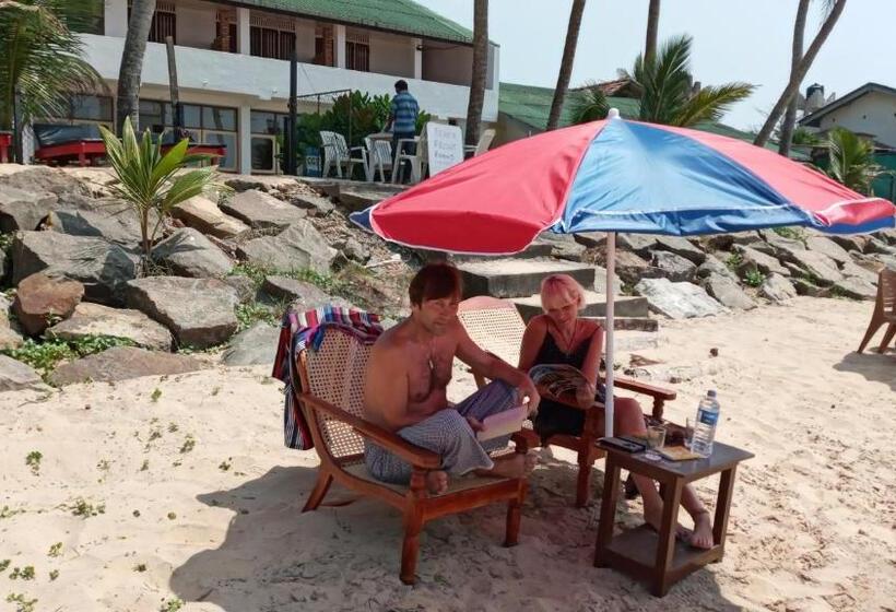 חדר דלוקס נוף לים, New Seaside Inn Hikkaduwa