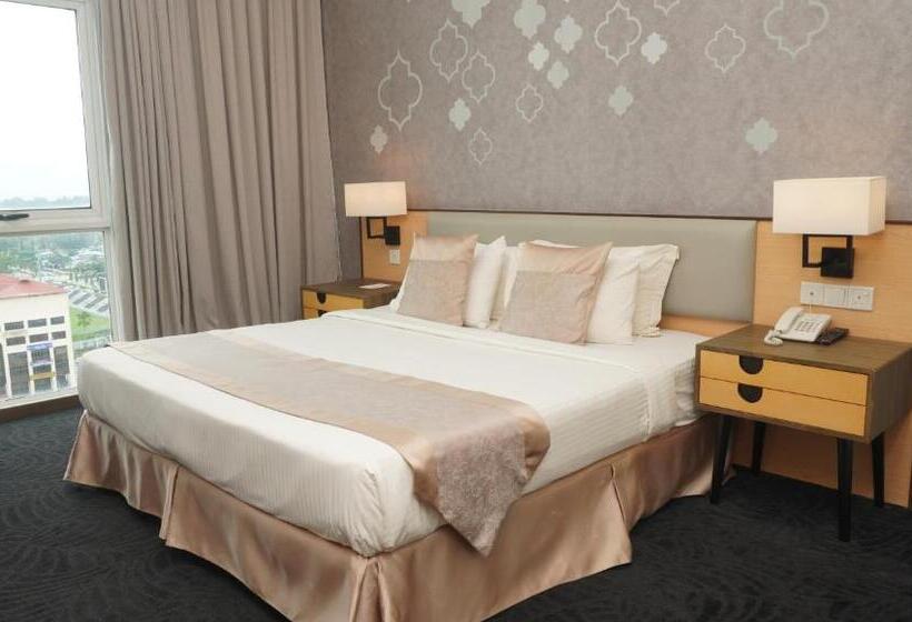 غرفة ديلوكس مطلة على المدينة, Paya Bunga Hotel Terengganu