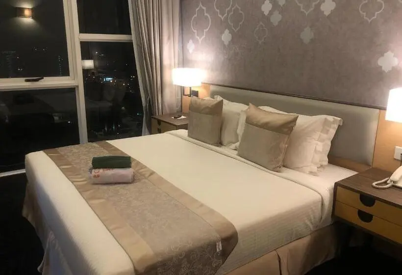 キングサイドベッドのスタンダードワンルーム, Paya Bunga Hotel Terengganu
