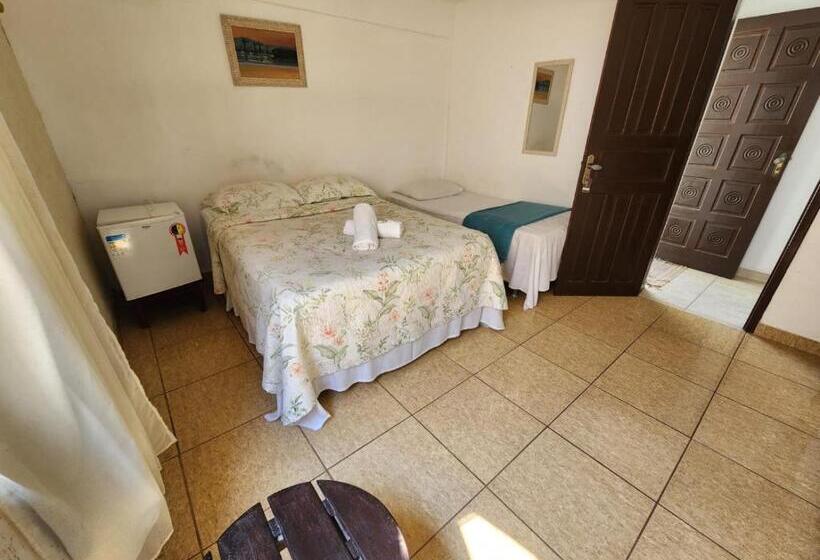 이코노이 4인룸, Pousada Santa Monica