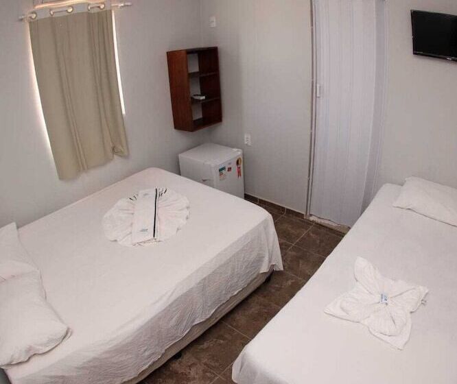 اتاق استاندارد سه نفره, Pousada Mar Do Sonho Vila