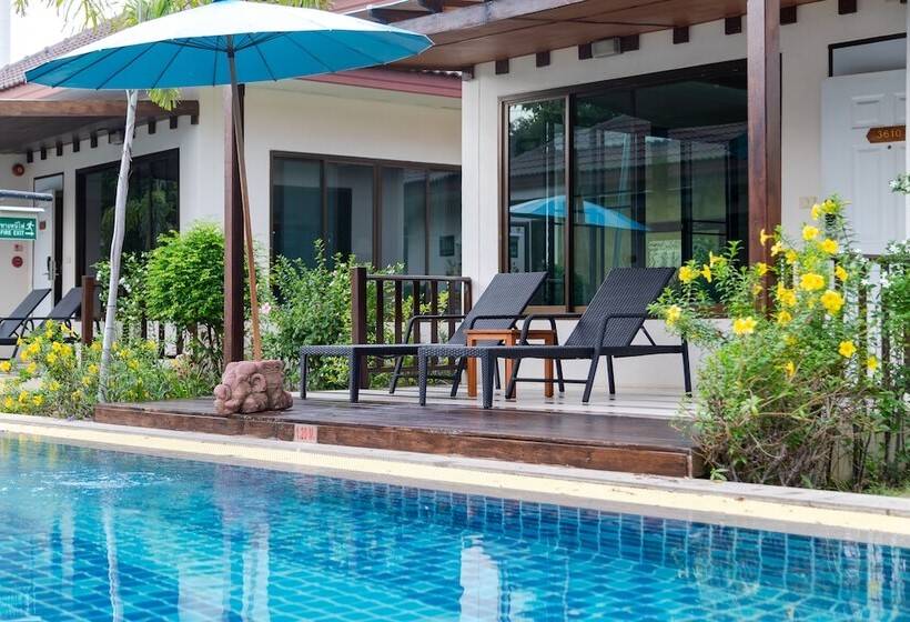 וילה עם חדר שינה אחד ובריכת שחיה, Pinnacle Grand Jomtien Resort and Beach Club