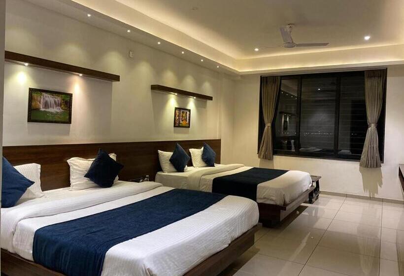 家庭房带园景, Sparsh Inn Chandkheda