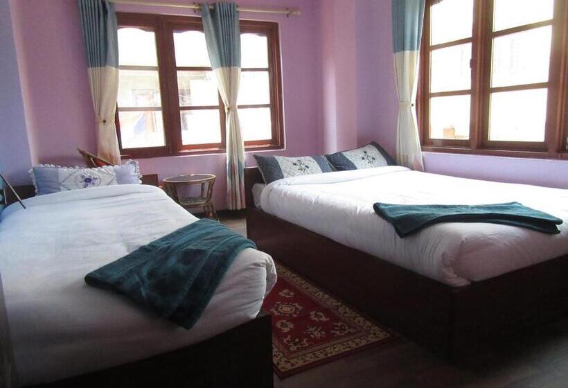 اتاق استاندارد با بالکن, Stupa View Inn