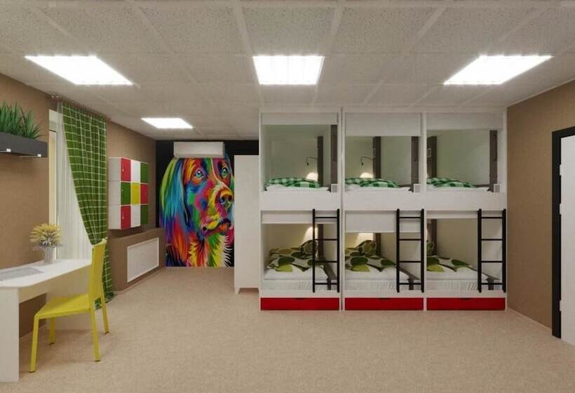 מיטה בחדר משותף, Hostely Rus    Ufa