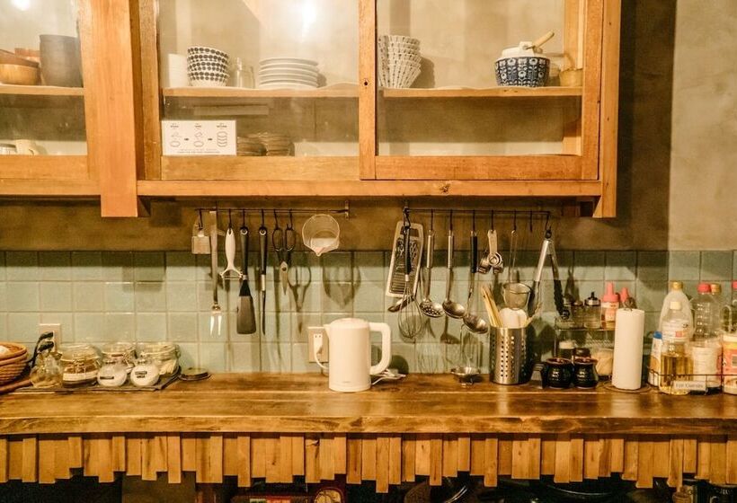 共用房间的床, Irori Guest House Tenmaku