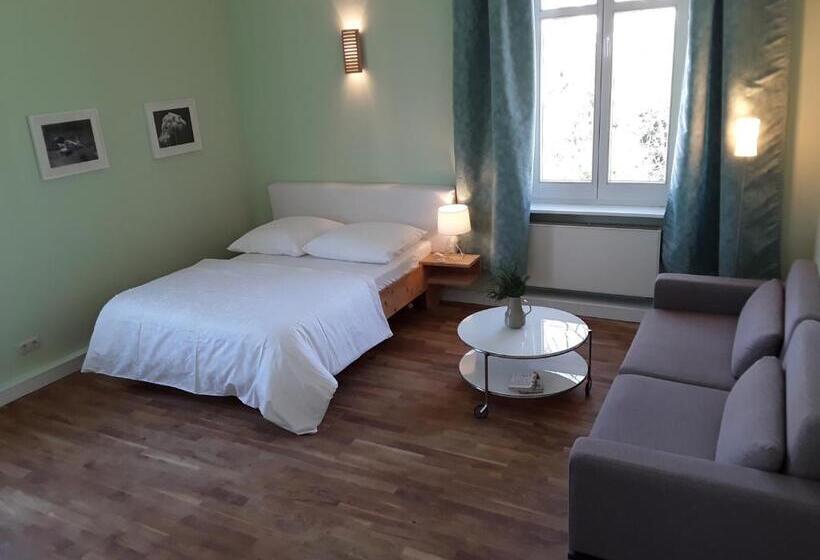 浴室共有ファミリールーム, Casa Hostel Pirna