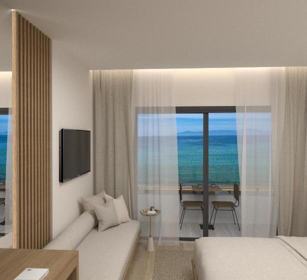 غرفة بريميوم مطلّة علي البحر, Akti Hotel Kavala