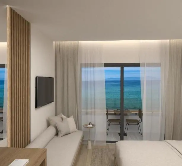 オーシャンビューのプレミアムルーム。, Akti Hotel Kavala
