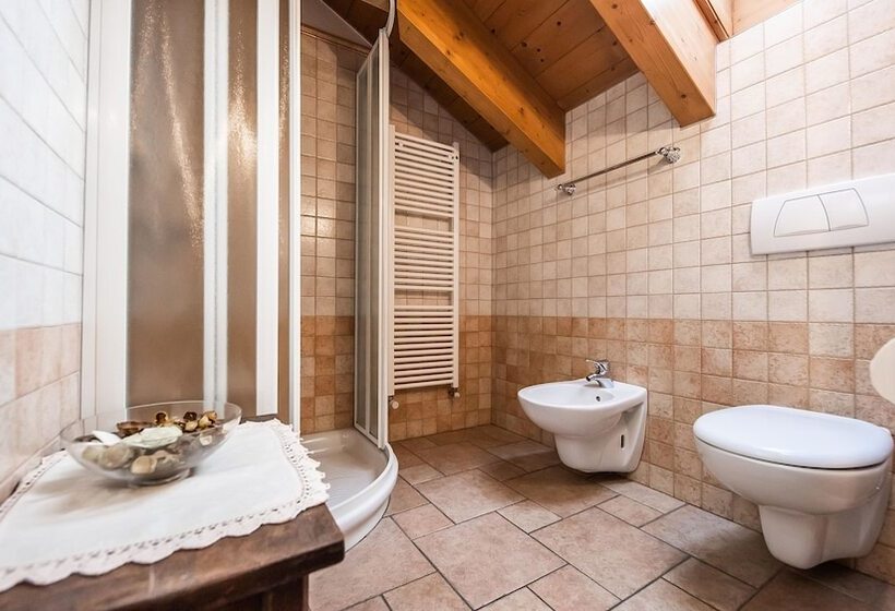 شقة غرفة نوم واحدة مزودة بشُرفة, Chalet Mottolino