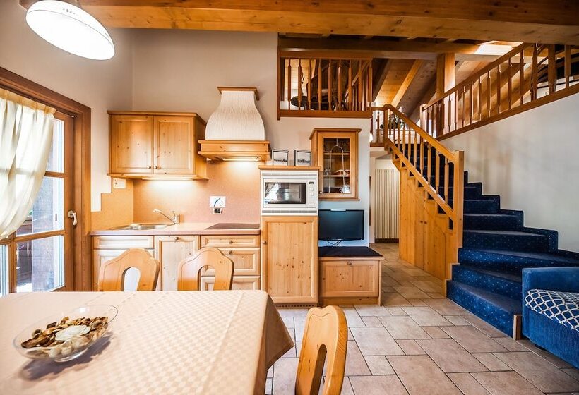 Апартаменты 1 Спальня, Chalet Mottolino