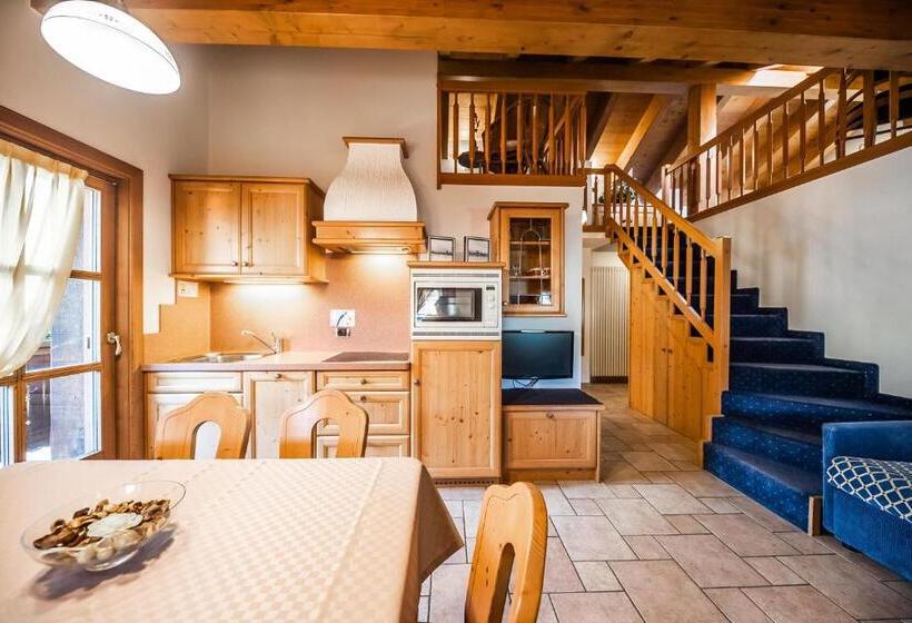 Апартаменты 1 Спальня, Chalet Mottolino