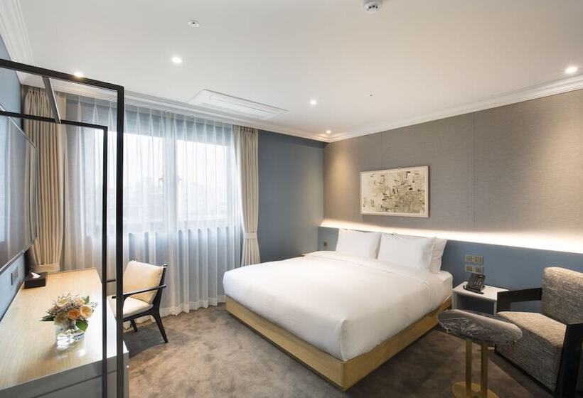 带城市景观的标准间, Nampo Hound Hotel Premier