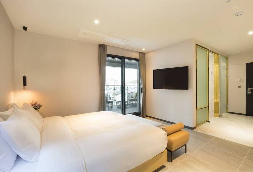 标准间带阳台, Nampo Hound Hotel Premier