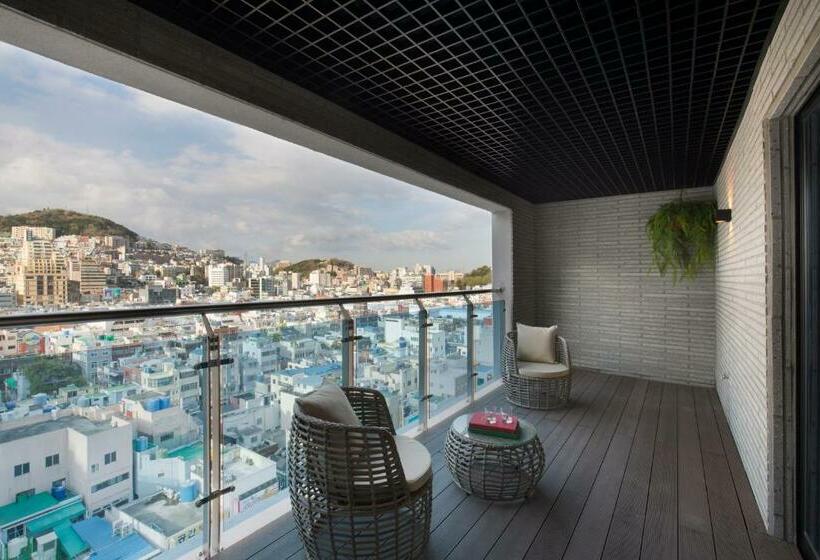 标准间带阳台, Nampo Hound Hotel Premier