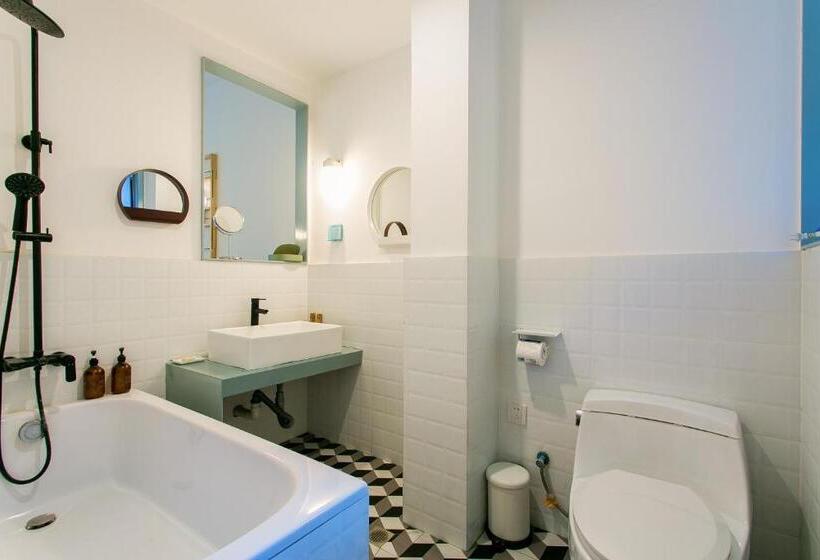 带城市景观的套间, Home++ Xi An