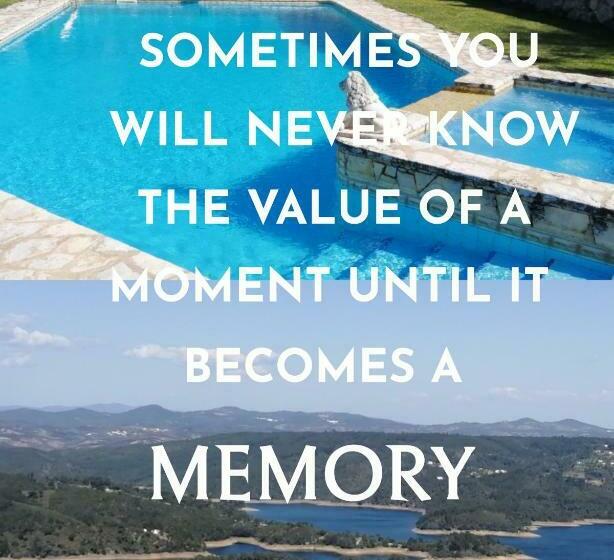 וילה עם חדר שינה אחד ובריכת שחיה, Casa Do Trovador