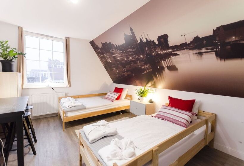 غرفة قياسية, Elewator Gdańsk Hostel