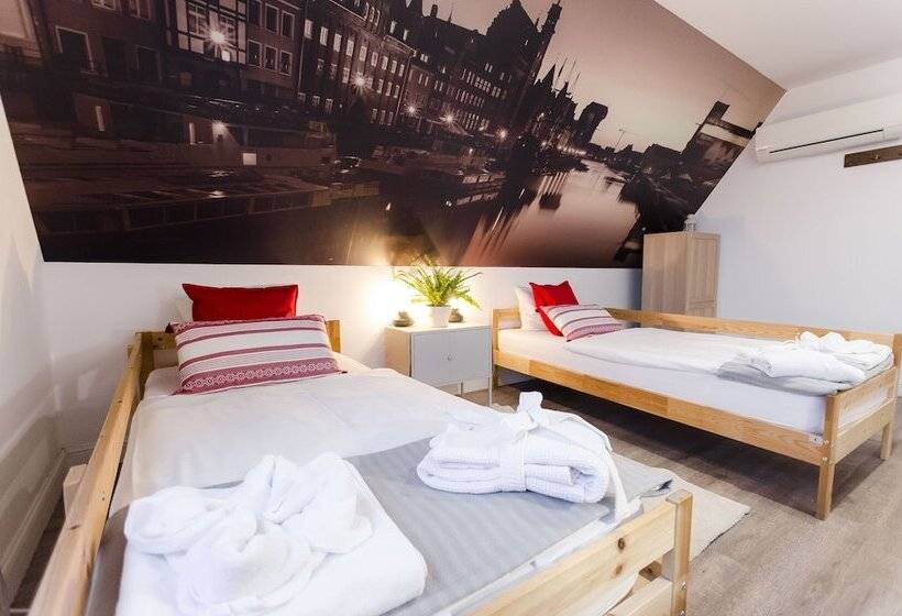 غرفة قياسية, Elewator Gdańsk Hostel