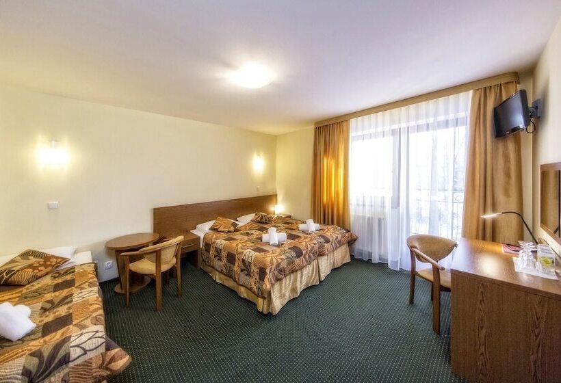 חדר סטנדרט לשלושה עם מרפסת, Pensjonat Dziubas   5 Minut Na Piechotę Do Stacji Narciarskiej Kotelnica I Term Bania, Parking Przy