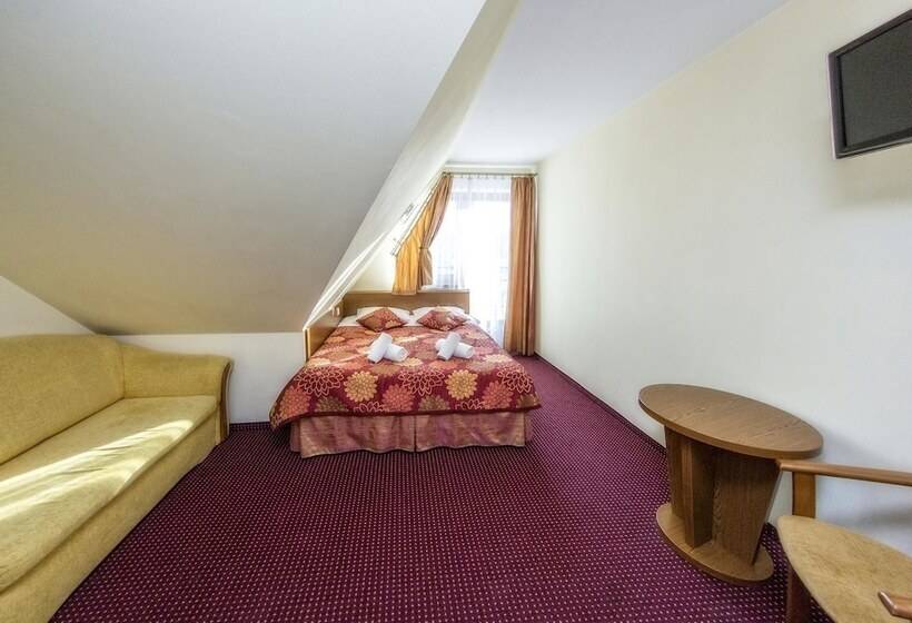 חדר סטנדרט עם מרפסת, Pensjonat Dziubas   5 Minut Na Piechotę Do Stacji Narciarskiej Kotelnica I Term Bania, Parking Przy