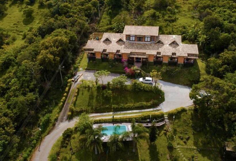 اتاق استاندارد با تخت دوبل و چشم‌انداز, Pousada Colina Verde