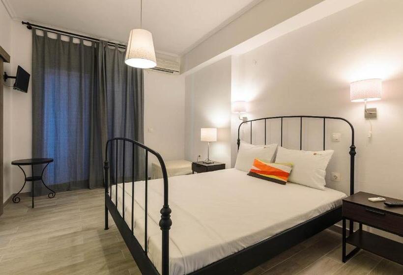 اتاق استاندارد سه تخته با بالکن, Denise Studios And Apartments