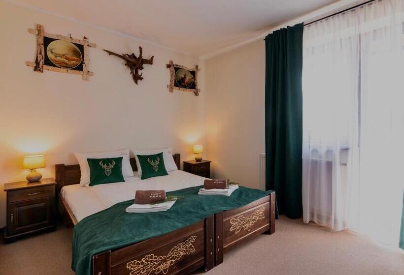 إستديو قياسى مزود بشرفة, Dworek Myśliwski Hubert świetna Lokalizacja 50m Od Term Bania