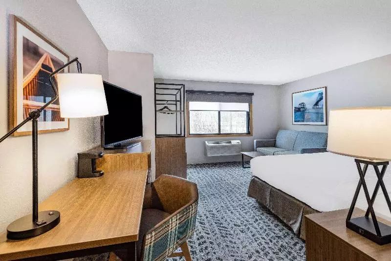 Standard-huone King-vuode, Americinn By Wyndham Duluth South Proctor Black Woods Event Ctr