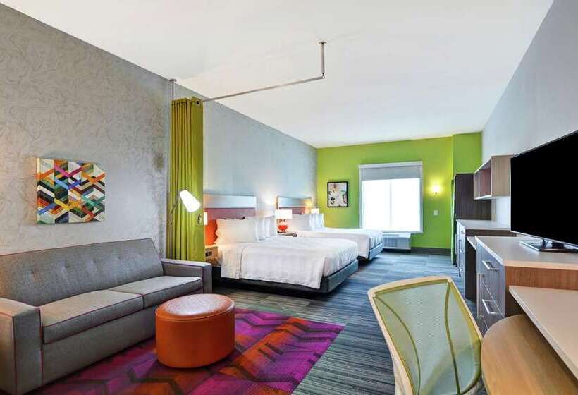 Chambre Standard, Home2 Suites By Hilton Indianapolis Keystone Crossing