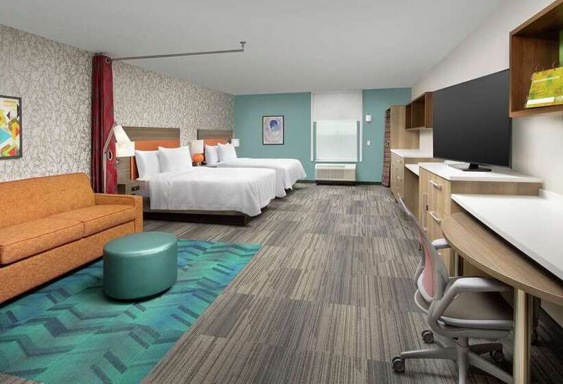 Chambre Standard, Home2 Suites By Hilton Indianapolis Keystone Crossing
