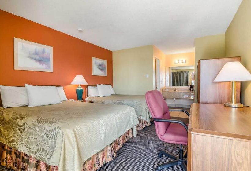 غرفه قياسيه سريرين مزدوجين, Executive Inn Dodge City, Ks