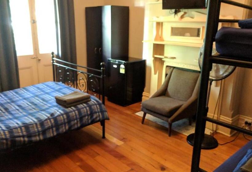 اتاق استاندارد چهارنفره با سرویس بهداشتی مشترک, Newtown Backpackers