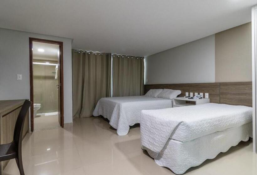 اتاق استاندارد سه تخته با بالکن, Oriental Praia