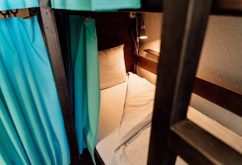 سرير فى غرفة مشتركه, White Hostel