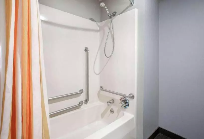 اتاق استاندارد با تخت بزرگ برای معلولان, La Quinta Inn By Wyndham St. Louis Hazelwood  Airport North