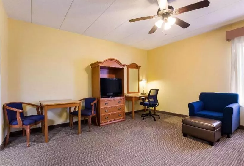 キングサイズベッドのデラックススイート, Quality Inn & Suites Cvg Airport