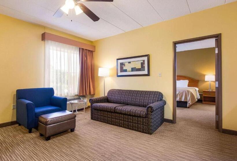 Deluxe Suite King Bed, Quality Inn & Suites Cvg Airport