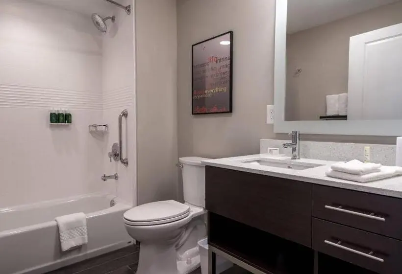 キングサイドベッドのスタンダードワンルーム, Towneplace Suites By Marriott Clinton