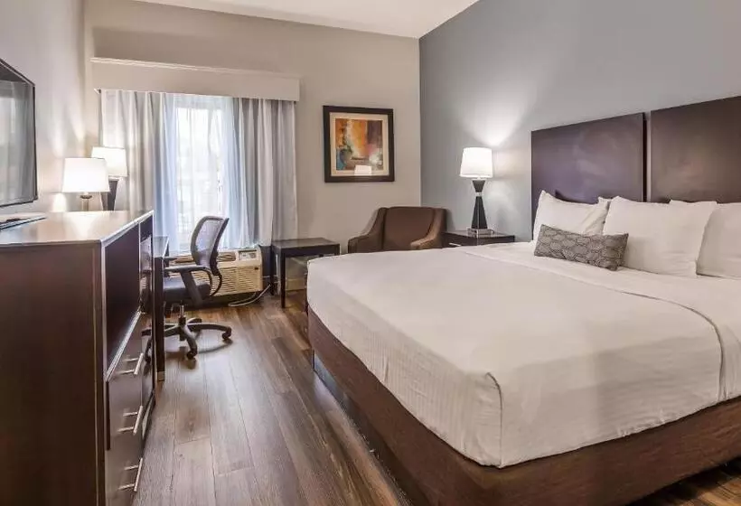 キングサイズベッドのスタンダードルーム, Best Western Inn Florence