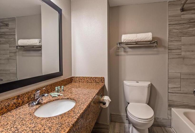 キングサイズベッドのスタンダードルーム, Best Western Inn Florence