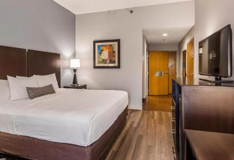 身障者適用キングサイズベッドルーム, Best Western Inn Florence