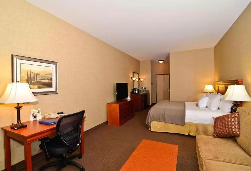 キングサイズベッドのスタンダードルーム, Best Western Plus Kennewick Inn