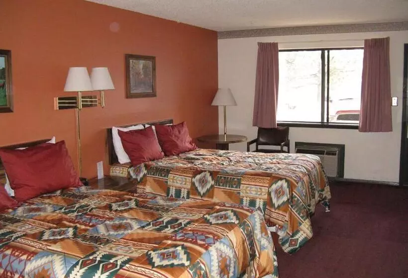 ２ダブルベッドのスタンダードルーム, Branding Iron Motel