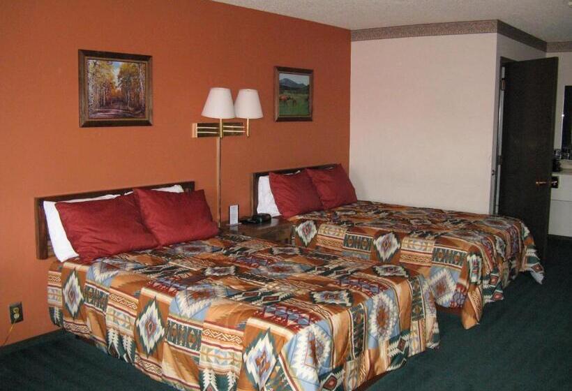 스탠다드 룸 더블 침대 2개, Branding Iron Motel